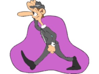 Sticker Custom Preview Image #038730 Business Office Cartoons Businessman Walking4