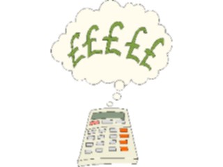 Sticker Custom Preview Image #038804 Business Office Cartoons Calculator01