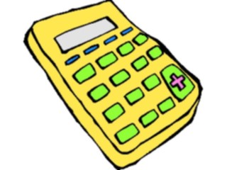 Sticker Custom Preview Image #038806 Business Office Cartoons Calculator03