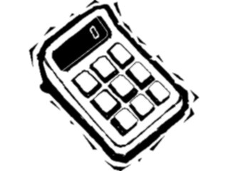 Sticker Custom Preview Image #038815 Business Office Cartoons Calculator12