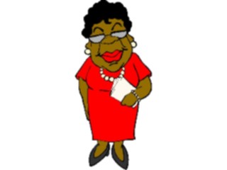 Sticker Custom Preview Image #038839 Business Office Cartoons Carrying Paper