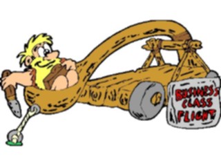 Sticker Custom Preview Image #038850 Business Office Cartoons Caveman Business Class