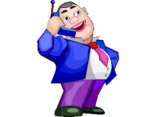 Sticker Custom Preview Image #038866 Business Office Cartoons Cellular Phone10