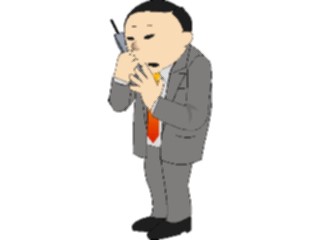 Sticker Custom Preview Image #038867 Business Office Cartoons Cellular Phone11