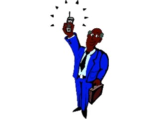 Sticker Custom Preview Image #038872 Business Office Cartoons Cellular Phone16