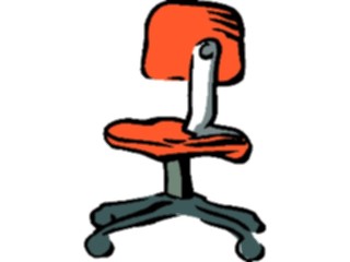 Sticker Custom Preview Image #038878 Business Office Cartoons Chair03