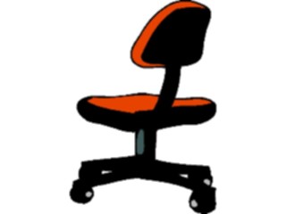 Sticker Custom Preview Image #038879 Business Office Cartoons Chair04