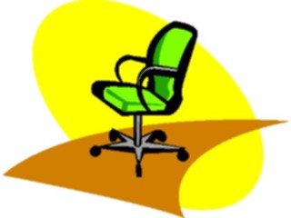 Sticker Custom Preview Image #038880 Business Office Cartoons Chair05