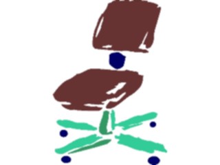 Sticker Custom Preview Image #038881 Business Office Cartoons Chair06