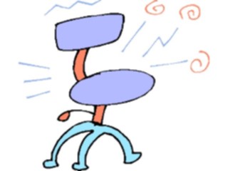 Sticker Custom Preview Image #038883 Business Office Cartoons Chair08