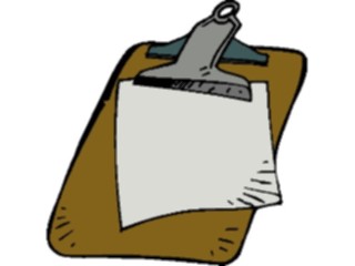 Sticker Custom Preview Image #038904 Business Office Cartoons Clipboard2