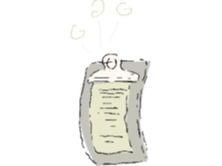 Sticker Custom Preview Image #038905 Business Office Cartoons Clipboard3