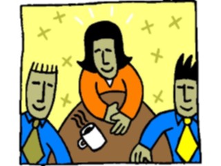 Sticker Custom Preview Image #038919 Business Office Cartoons Coffee Break8