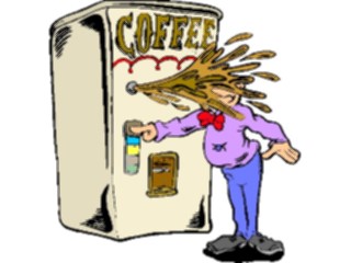 Sticker Custom Preview Image #038922 Business Office Cartoons Coffee Malfunction2
