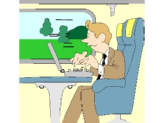 Sticker Custom Preview Image #038928 Business Office Cartoons Commuter1