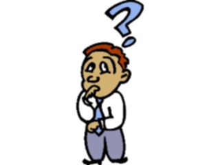 Sticker Custom Preview Image #039008 Business Office Cartoons Confused1