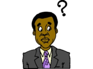 Sticker Custom Preview Image #039010 Business Office Cartoons Confused3