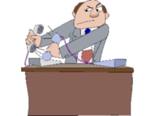 Sticker Custom Preview Image #039012 Business Office Cartoons Connecting Phone Calls2