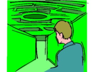 Sticker Custom Preview Image #039045 Business Office Cartoons Corporate Maze