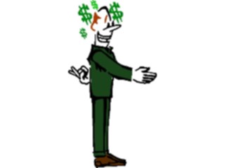 Sticker Custom Preview Image #039123 Business Office Cartoons Dishonest Deal