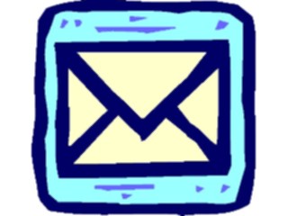 Sticker Custom Preview Image #039172 Business Office Cartoons Envelope3