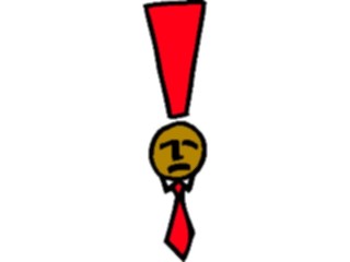 Sticker Custom Preview Image #039185 Business Office Cartoons Face Exclamation