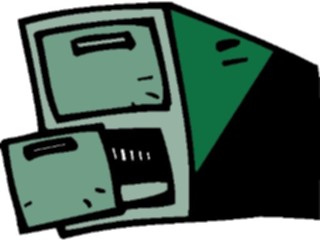 Sticker Custom Preview Image #039218 Business Office Cartoons File Cabinet07