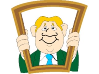 Sticker Custom Preview Image #039274 Business Office Cartoons Framed