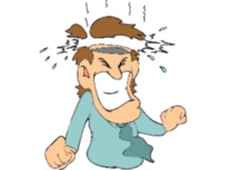 Sticker Custom Preview Image #039275 Business Office Cartoons Frustrated1