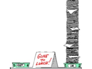 Sticker Custom Preview Image #039290 Business Office Cartoons Goneto Lunch1