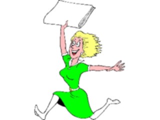 Sticker Custom Preview Image #039294 Business Office Cartoons Good News1