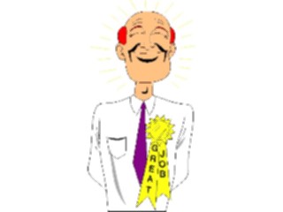 Sticker Custom Preview Image #039302 Business Office Cartoons Great Job Man