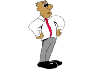 Sticker Custom Preview Image #039310 Business Office Cartoons Handson Hips