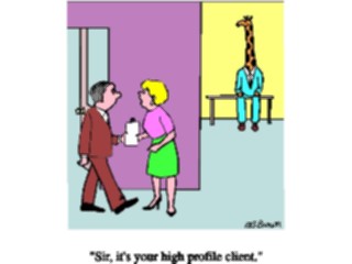 Sticker Custom Preview Image #039344 Business Office Cartoons High Profile Client
