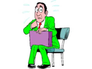 Sticker Custom Preview Image #039370 Business Office Cartoons Hot Under Collar1