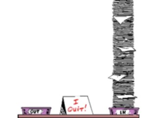 Sticker Custom Preview Image #039374 Business Office Cartoons I Quit