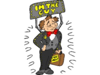 Sticker Custom Preview Image #039382 Business Office Cartoons Imthe Guy