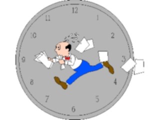 Sticker Custom Preview Image #039386 Business Office Cartoons Ina Hurry03