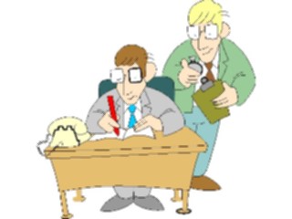 Sticker Custom Preview Image #039391 Business Office Cartoons Ina Hurry08