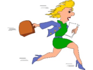 Sticker Custom Preview Image #039392 Business Office Cartoons Ina Hurry09