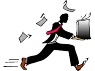 Sticker Custom Preview Image #039397 Business Office Cartoons Ina Hurry14