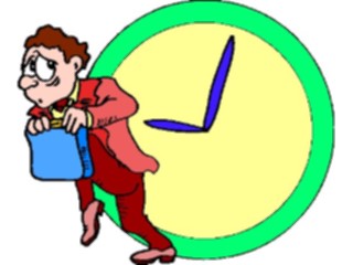 Sticker Custom Preview Image #039465 Business Office Cartoons Latefor Work5