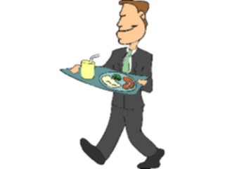 Sticker Custom Preview Image #039497 Business Office Cartoons Lunch Break1