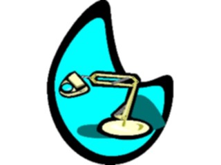 Sticker Custom Preview Image #039500 Business Office Cartoons Magnifier Lamp