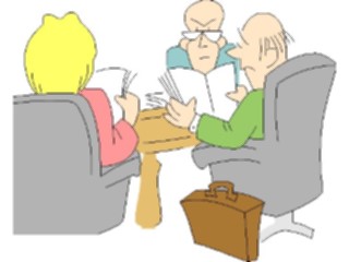 Sticker Custom Preview Image #039585 Business Office Cartoons Meeting04