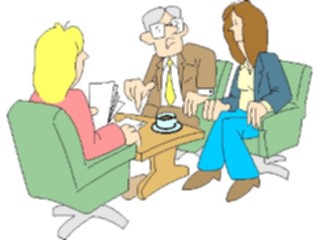Sticker Custom Preview Image #039586 Business Office Cartoons Meeting05