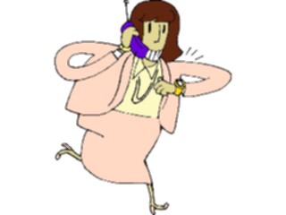 Sticker Custom Preview Image #039702 Business Office Cartoons On Phone13