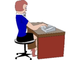 Sticker Custom Preview Image #039715 Business Office Cartoons On Phone26