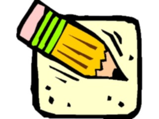 Sticker Custom Preview Image #039806 Business Office Cartoons Pencil6