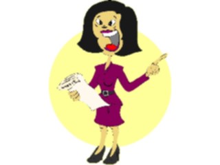 Sticker Custom Preview Image #039890 Business Office Cartoons Presenter34